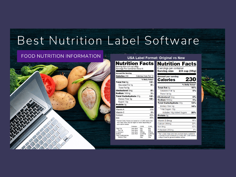 Best Nutrition Label Software