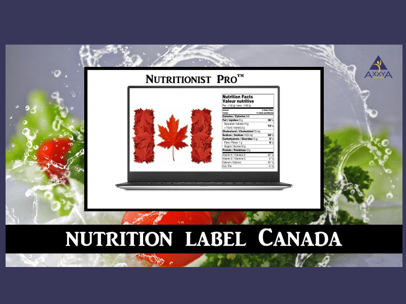 Nutrition Label Canada