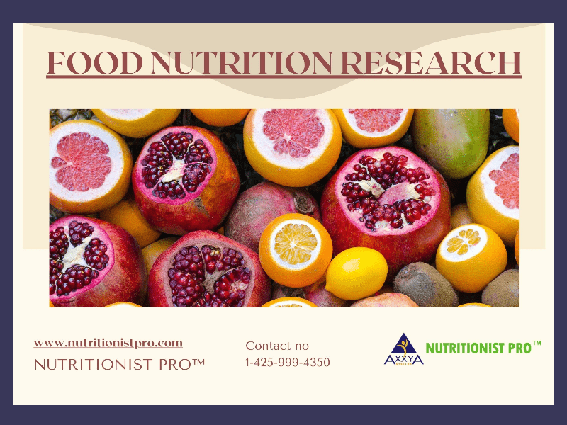 Food Nutrition Research