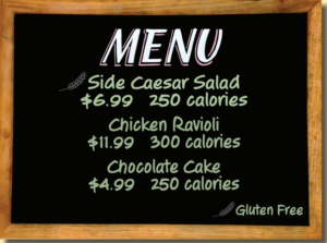Menu Labeling Guidelines