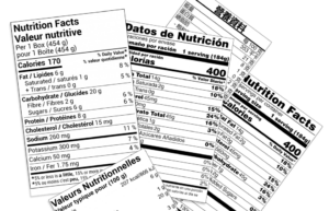 Nutritionist Pro labels