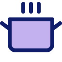 Pot cooking icon
